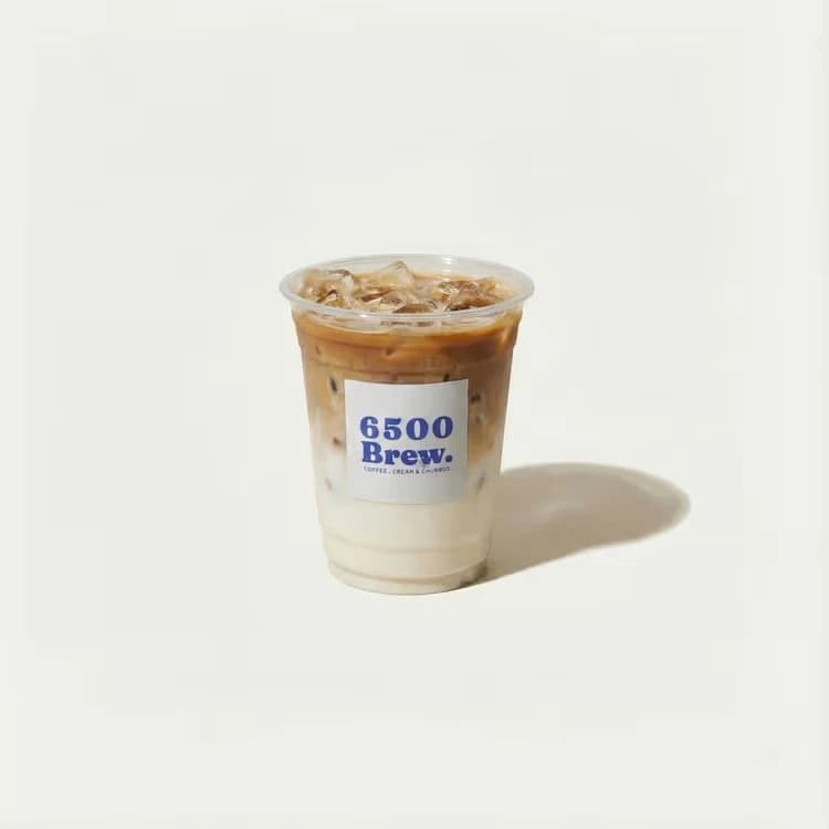 Iced Coconut Latte