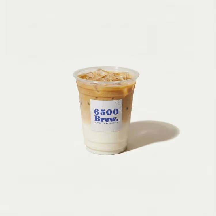 Iced Toffee Bliss Latte