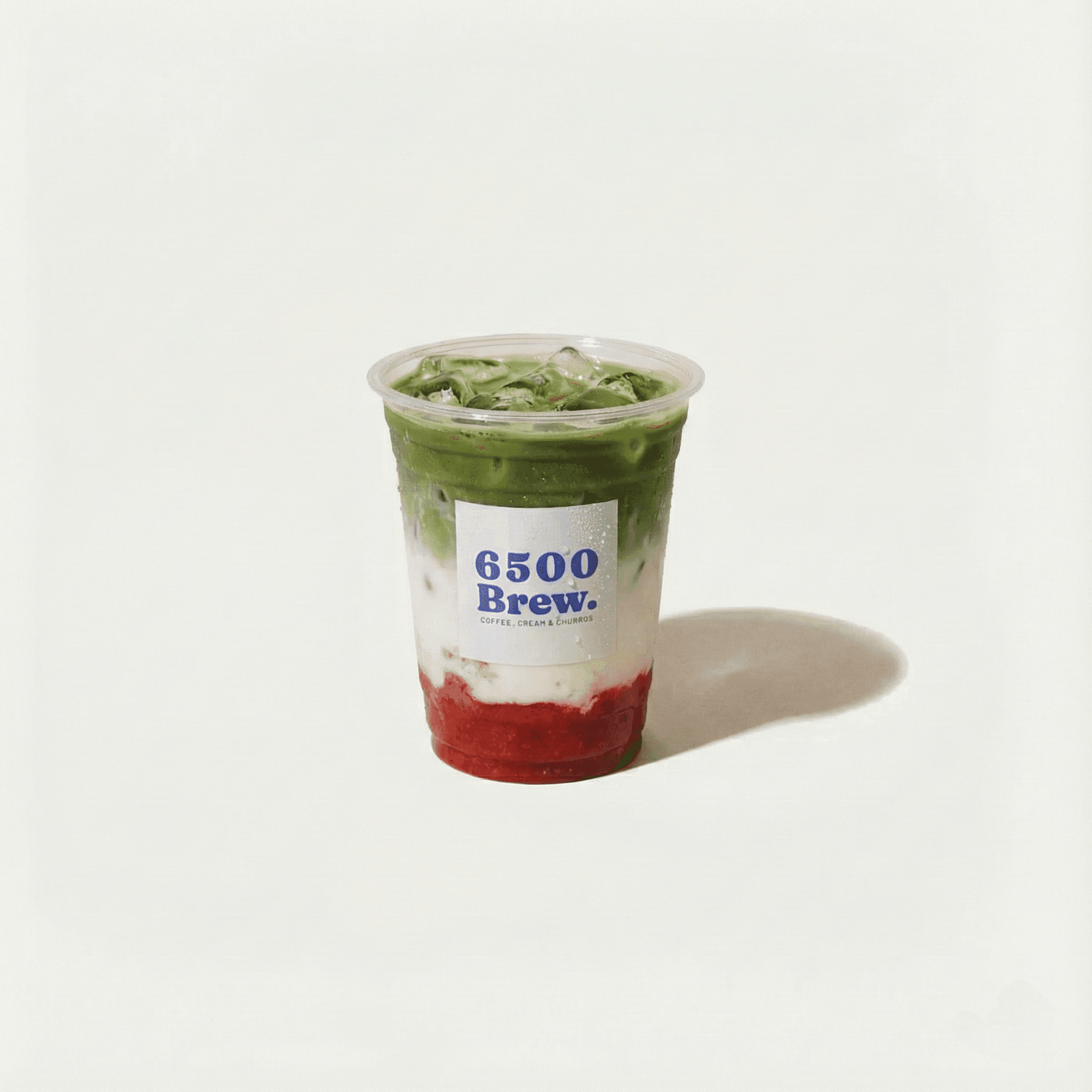 Iced Strawberry Matcha